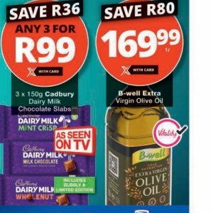 Olive oil at Checkers