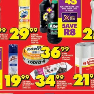 Bleach at Shoprite