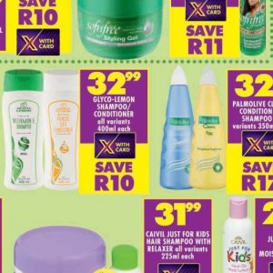 Shampoo at Shoprite