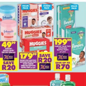Diapers at Shoprite