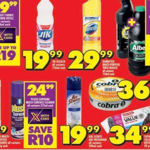 Bleach at Shoprite