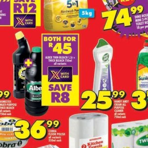 Bleach at Shoprite
