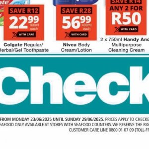 Seafood at Checkers