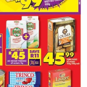 Butter at Shoprite