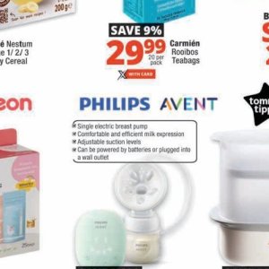 Breast pump at Checkers