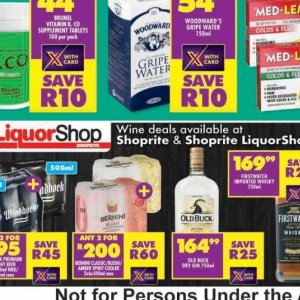 Wine at Shoprite