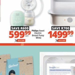 Breast pump at Checkers