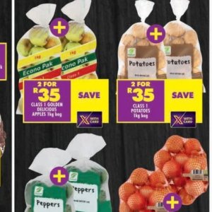 Potatoes at Shoprite