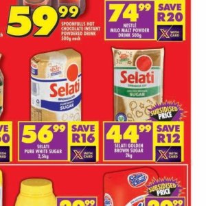 Sugar at Shoprite
