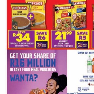 Soup at Shoprite