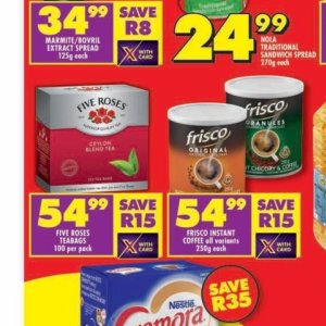 Tea at Shoprite