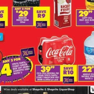  Coca Cola at Shoprite