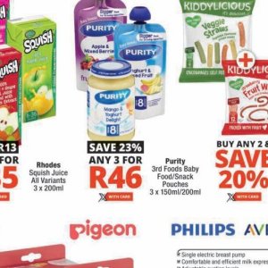 Yoghurt at Checkers