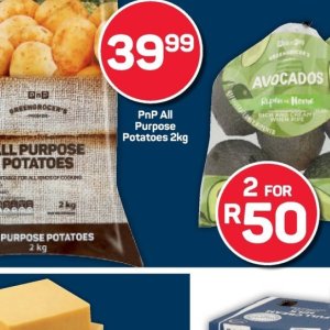 Potatoes at Pick n Pay Hyper