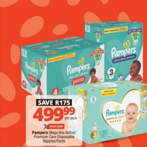 Diapers at Checkers