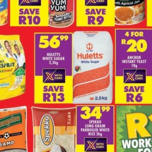 Sugar at Shoprite