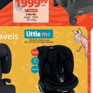 Car seat at Checkers