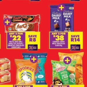 Chocolate at Shoprite