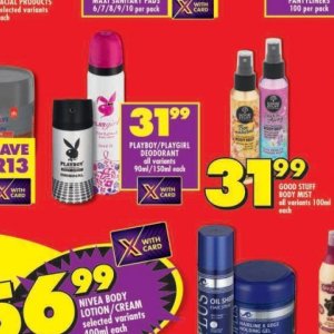 Deodorant nivea  at Shoprite