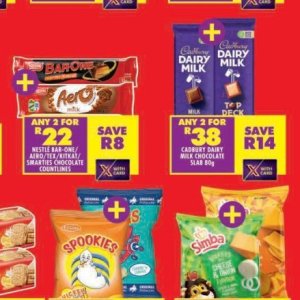 Chocolate at Shoprite