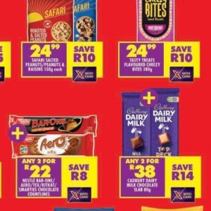 Chocolate at Shoprite