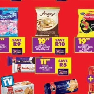 Candies at Shoprite