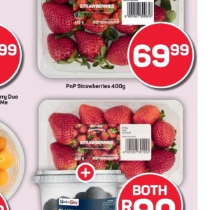 Strawberries at Pick n Pay Hyper