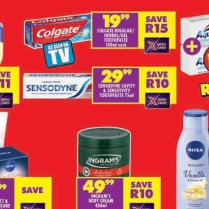 Toothpaste aquafresh  at Shoprite