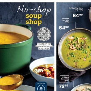 Soup at Pick n Pay Hyper