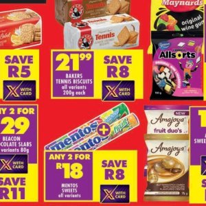 Biscuits at Shoprite