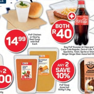 Soup at Pick n Pay Hyper