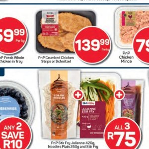Schnitzel at Pick n Pay Hyper