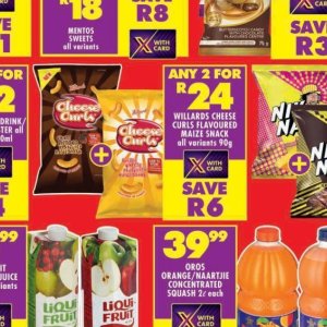 Cheese at Shoprite