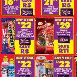 Chocolate at Shoprite