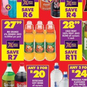 Juice at Shoprite