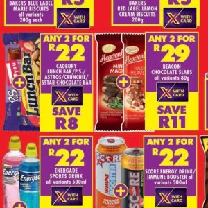 Chocolate at Shoprite