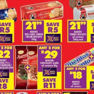 Biscuits at Shoprite