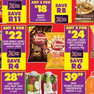 Cheese at Shoprite