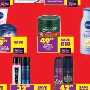 Body cream nivea  at Shoprite