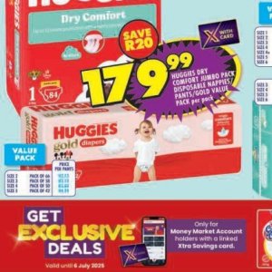 Diapers at Shoprite