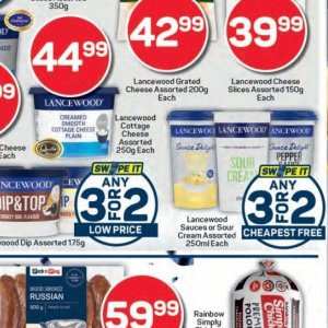 Cheese at Pick n Pay Hyper