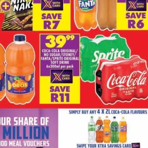 Fizzy drink at Shoprite