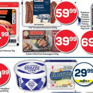 Sausages at Pick n Pay Hyper