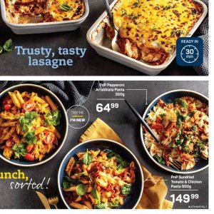 Pasta at Pick n Pay Hyper