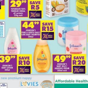 Shampoo at Shoprite