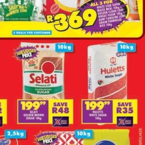 Sugar at Shoprite