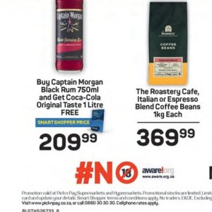 Rum at Pick n Pay Hyper