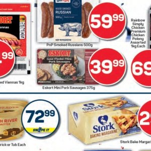Sausages at Pick n Pay Hyper
