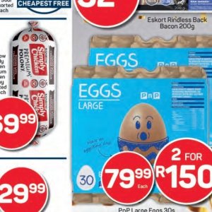 Eggs at Pick n Pay Hyper