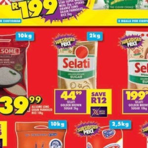 Sugar at Shoprite